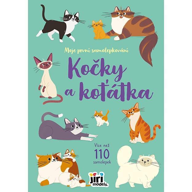 JIRI MODELS moje první samolepkování Kočky a koťátka