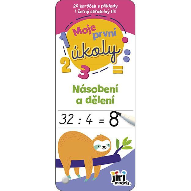 JIRI MODELS moje první úkoly násobení a dělení