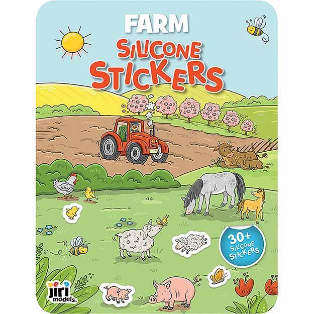 JIRI MODELS hra se silikonovými samolepkami Farma