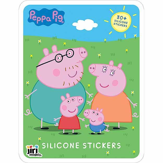 JIRI MODELS hra se silikonovými samolepkami Prasátko Peppa