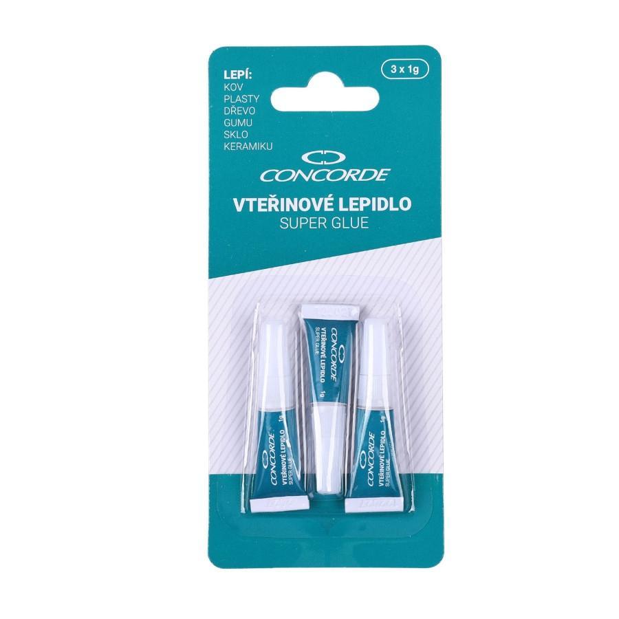 Lepidlo vteřinové CONCORDE 3 x 1 g