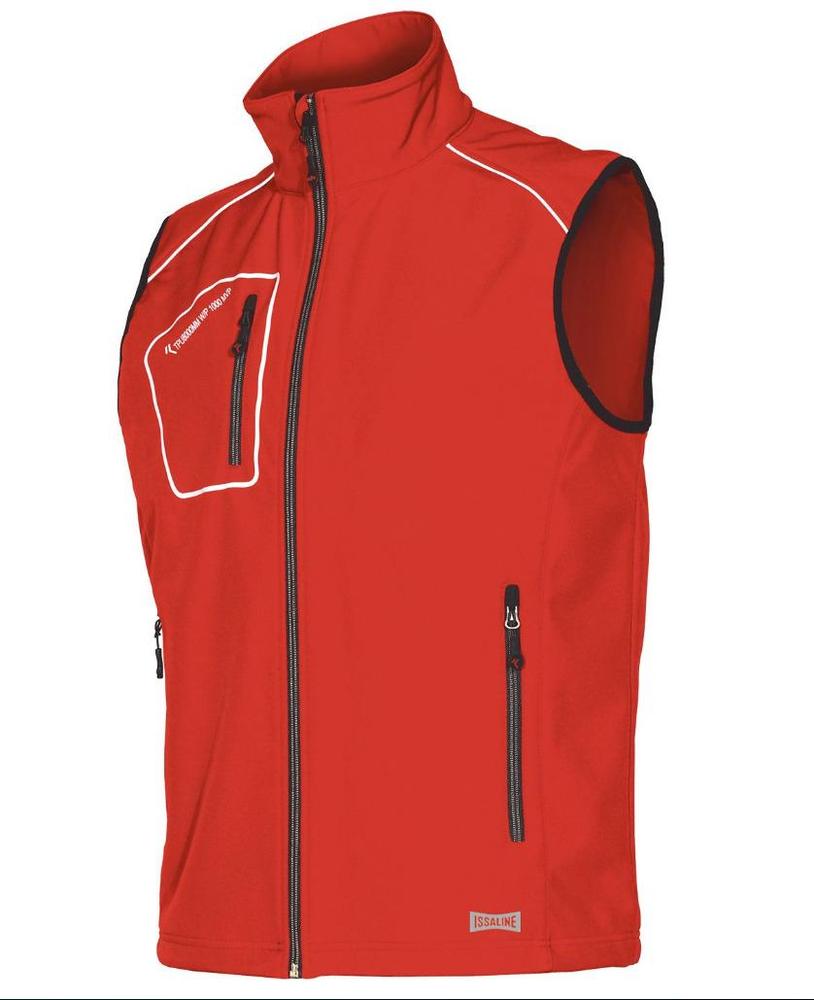 Vesta SNAPPY, softshellová, červená vel. 3XL