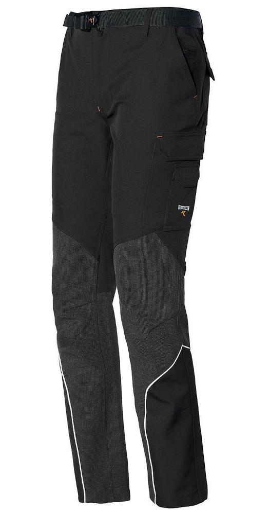 Kalhoty HEAVY EXTREME, softshellové, černé vel. 3XL