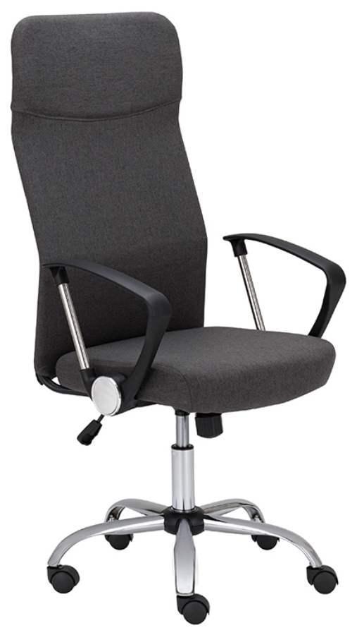 Alba kancelářská židle Medea celočalouněná tmavě šedá