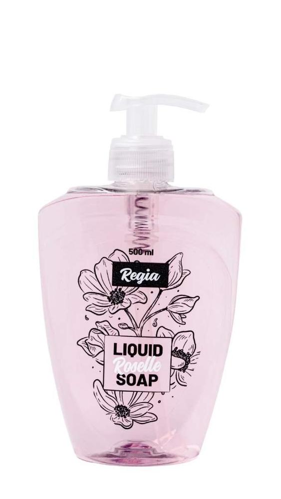 Mýdlo tekuté Regia Roselle růžové 500 ml
