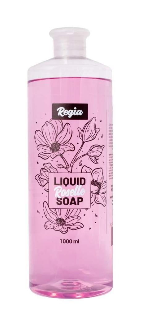 Mýdlo tekuté Regia Roselle růžové 1 l