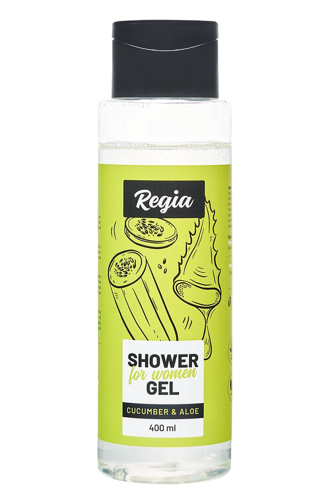 Sprchový gel Regia Cucumber and Aloe for women 400 ml