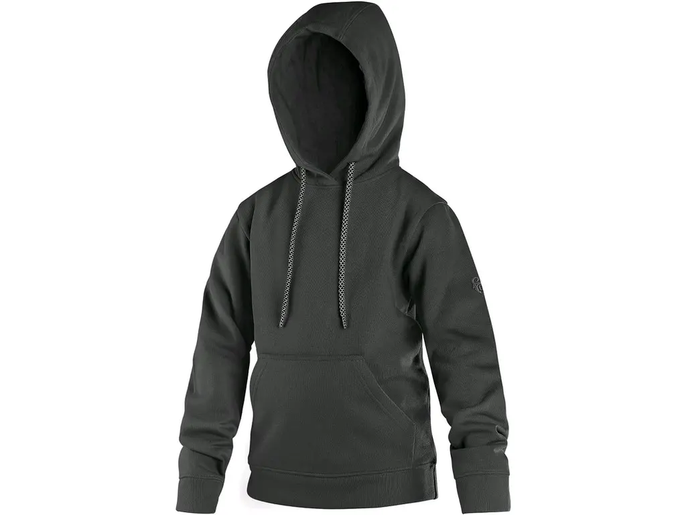 CXS mikina s kapucí ARYN, dětská, černá vel. 140