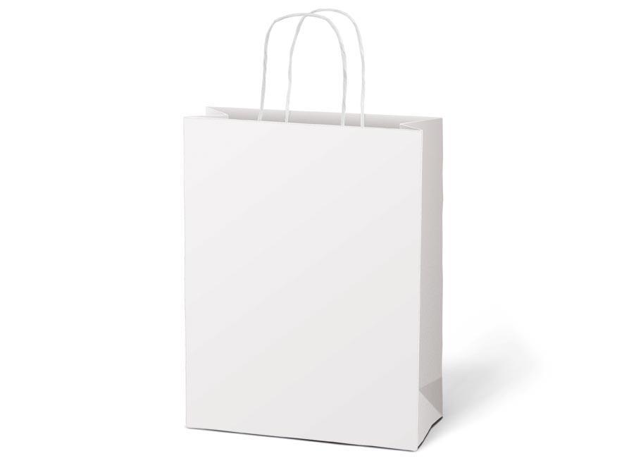 MFP taška dárková T 5 kraft 260x320x100 bílá