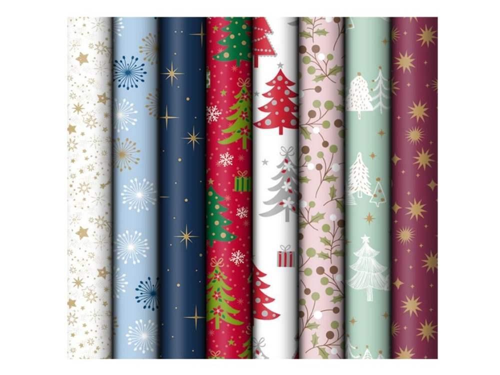 MFP balicí papír vánoční role 500x70 mix č.14