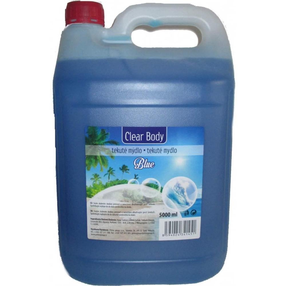 Mýdlo tekuté Clear Body 5 l Blue