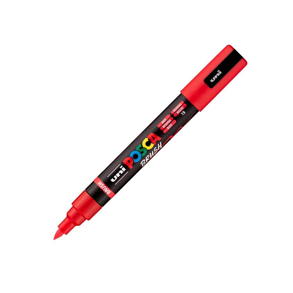 POSCA unikátní popisovač PC-5BR 1-4 mm červený