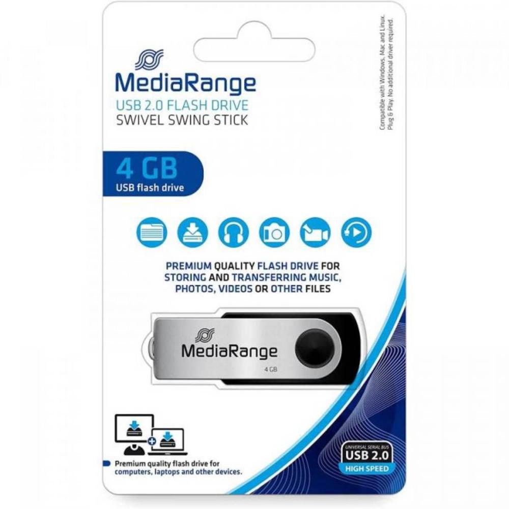 USB Flash Disk MediaRange 2.0, 4 GB