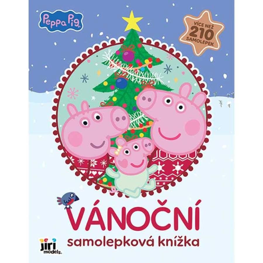 JIRI MODELS samolepková vánoční knížka Prasátko Peppa