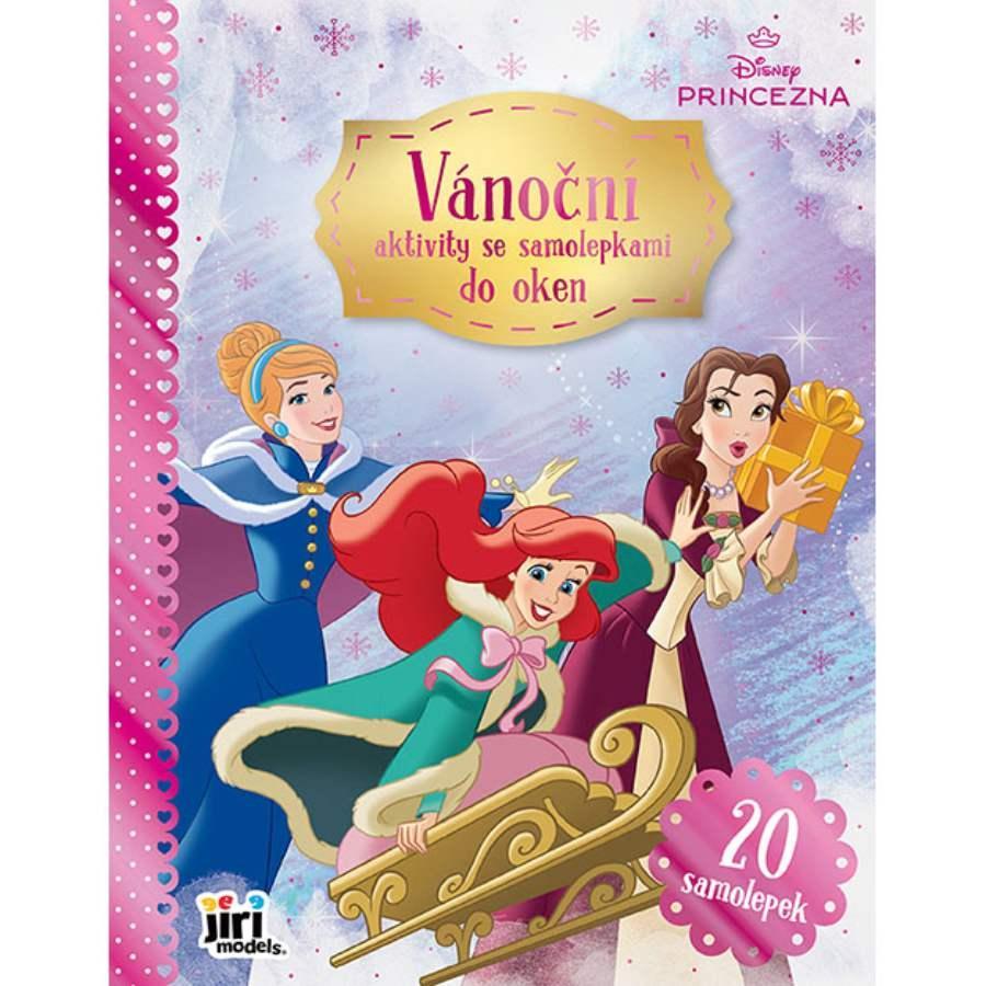 JIRI MODELS vánoční aktivity se samolepkami do oken Princezny