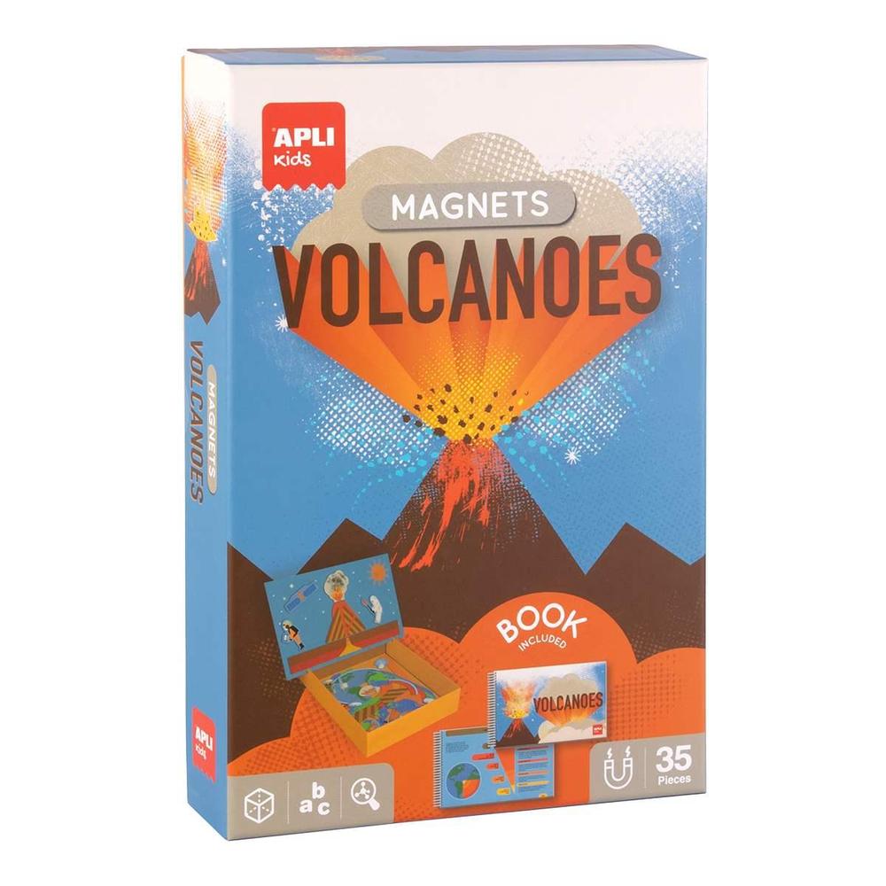 Apli edukační hra s magnety 5+ Sopky