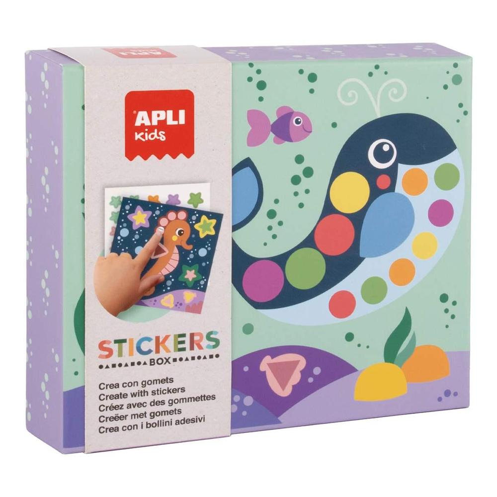 Apli edukační hra se samolepkami 3+ Oceán