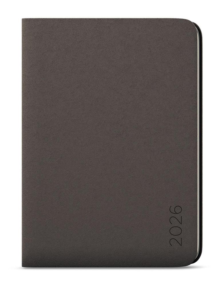 Baloušek Tisk diář měsíční s notesem DiNo B5 šedá