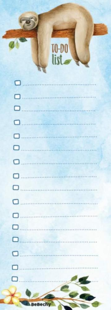 Baloušek Tisk to-Do List Lenochod