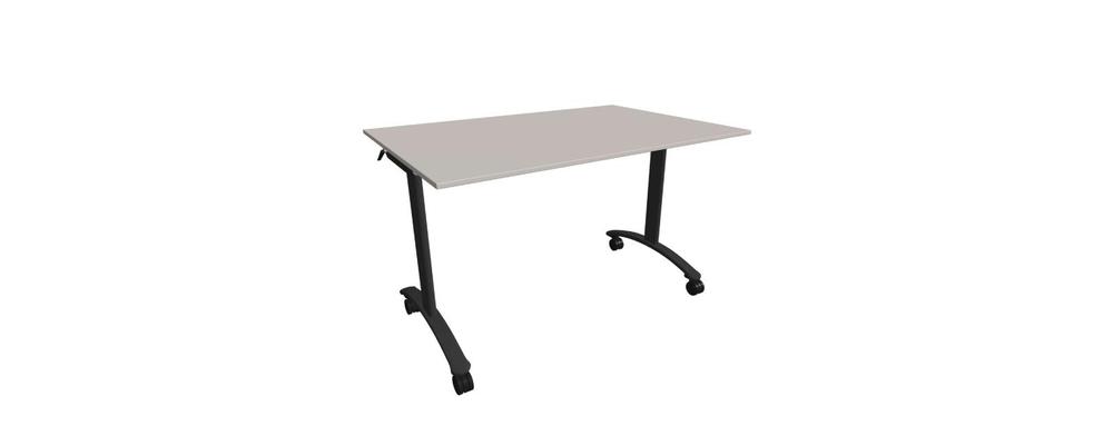 Alba sklopný stůl - TIPPER CLASSIC černá, LTD 18 šedá, 1200x800x730