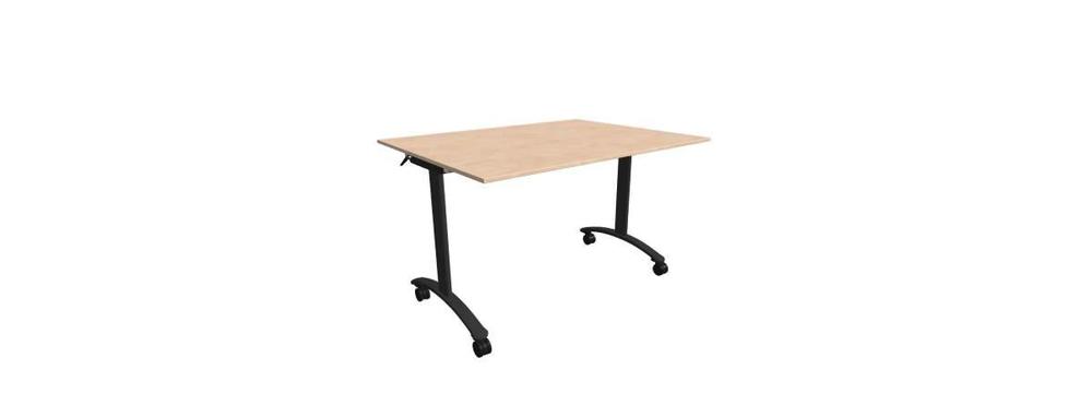 Alba sklopný stůl - TIPPER CLASSIC černá, LTD 18 bříza, 1200x900x730