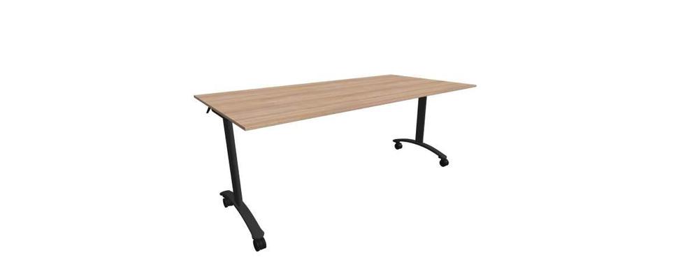 Alba sklopný stůl - TIPPER CLASSIC černá, LTD 18 bardolino, 1800x900x730