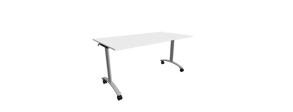 Alba sklopný stůl - TIPPER CLASSIC šedá, LTD 18 bílá, 1500x800x730