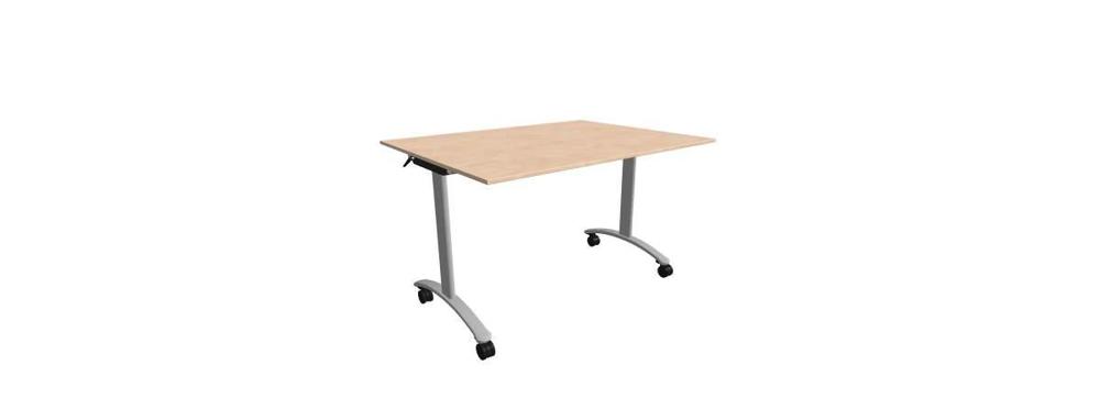 Alba sklopný stůl - TIPPER CLASSIC šedá, LTD 18 bříza, 1200x900x730