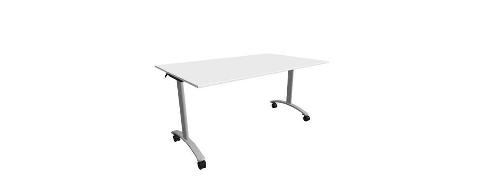 Alba sklopný stůl - TIPPER CLASSIC šedá, LTD 18 bílá, 1500x900x730
