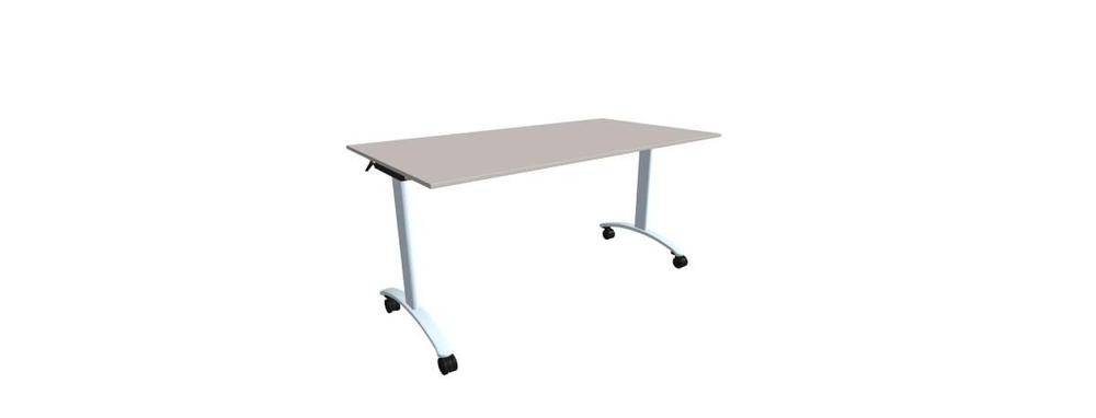 Alba sklopný stůl - TIPPER CLASSIC chrom, LTD 18 šedá, 1500x800x730