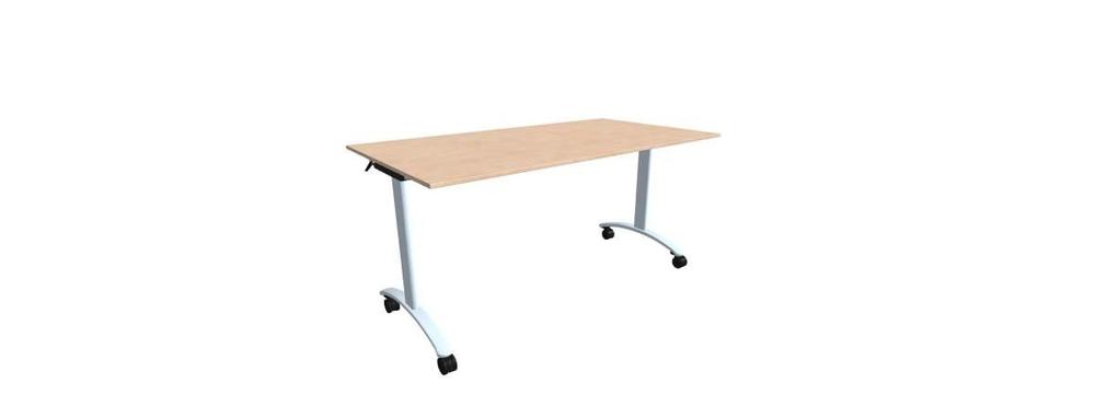 Alba sklopný stůl - TIPPER CLASSIC chrom, LTD 18 bříza, 1500x800x730