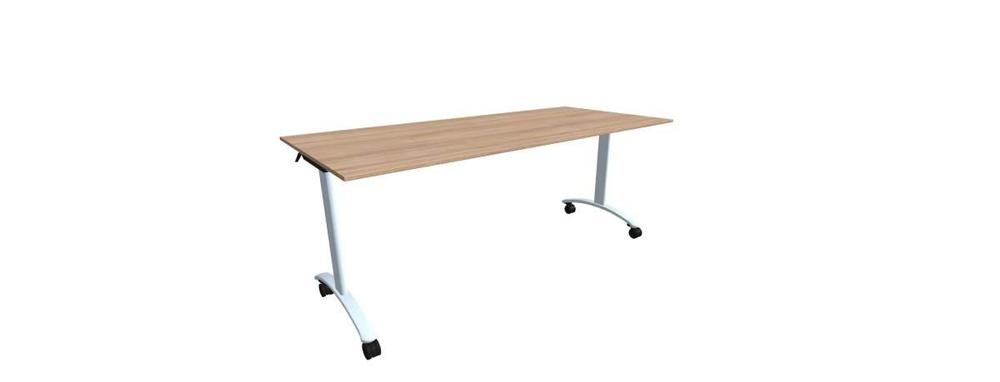 Alba sklopný stůl - TIPPER CLASSIC chrom, LTD 18 bardolino, 1800x800x730