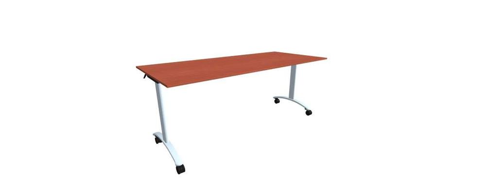 Alba sklopný stůl - TIPPER CLASSIC chrom, LTD 18 třešeň, 1800x800x730