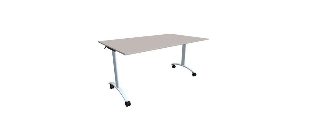 Alba sklopný stůl - TIPPER CLASSIC chrom, LTD 18 šedá, 1500x900x730