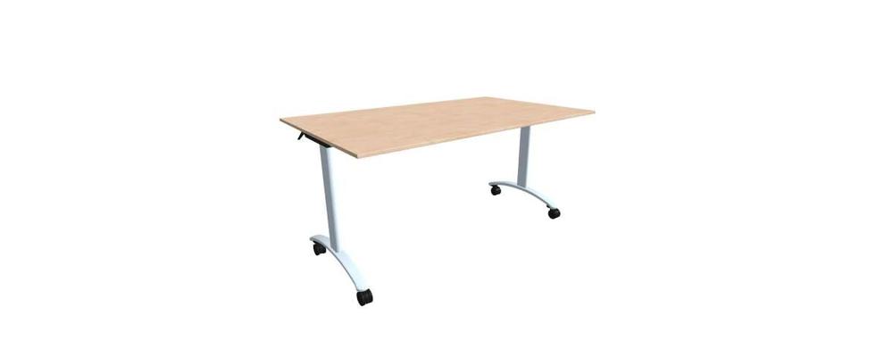 Alba sklopný stůl - TIPPER CLASSIC chrom, LTD 18 bříza, 1500x900x730