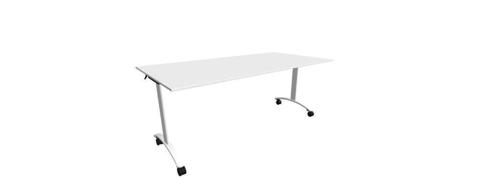 Alba sklopný stůl - TIPPER CLASSIC bílá, LTD 18 bílá, 1800x900x730
