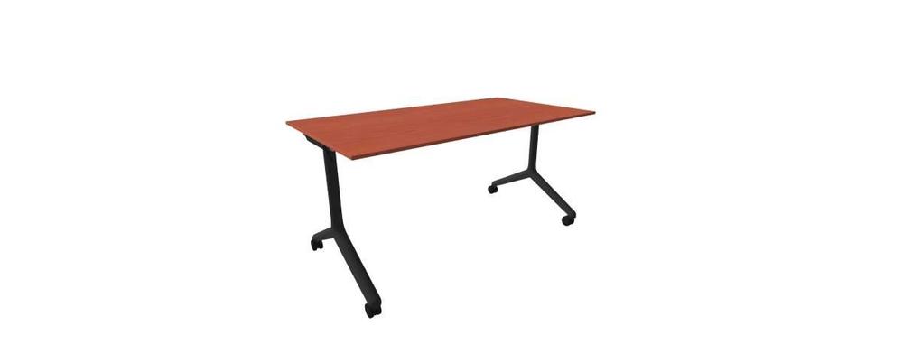 Alba sklopný stůl - TIPPER DUO černá, LTD 18 třešeň, 1500x800x730