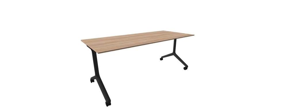 Alba sklopný stůl - TIPPER DUO černá, LTD 18 bardolino, 1800x800x730