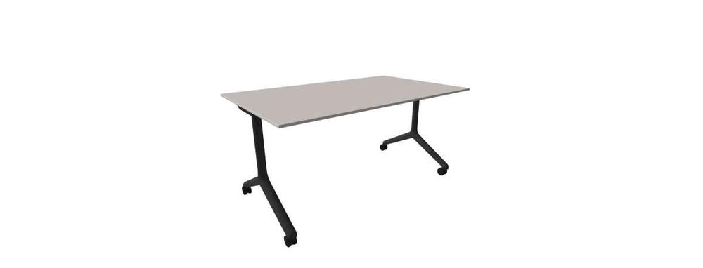 Alba sklopný stůl - TIPPER DUO černá, LTD 18 šedá, 1500x900x730