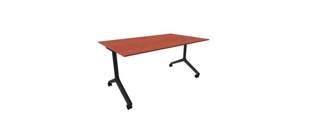 Alba sklopný stůl - TIPPER DUO černá, LTD 18 třešeň, 1500x900x730