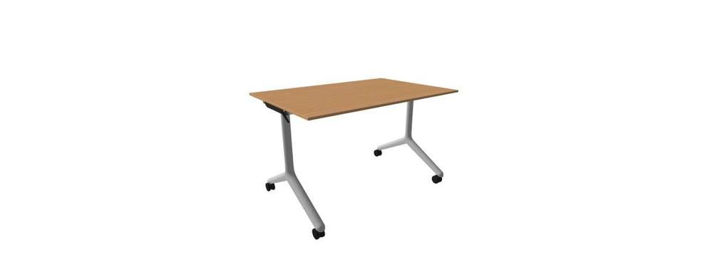 Alba sklopný stůl - TIPPER DUO šedá, LTD 18 buk, 1200x800x730