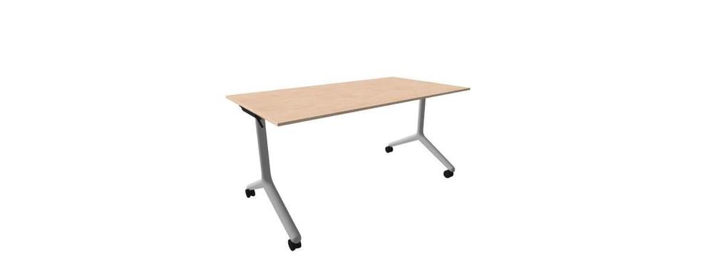 Alba sklopný stůl - TIPPER DUO šedá, LTD 18 bříza, 1500x800x730