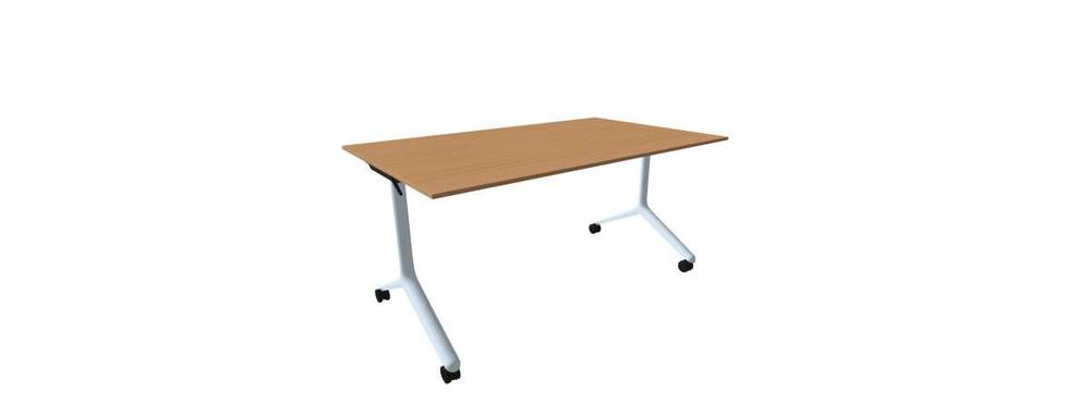 Alba sklopný stůl - TIPPER DUO chrom, LTD 18 buk, 1500x900x730