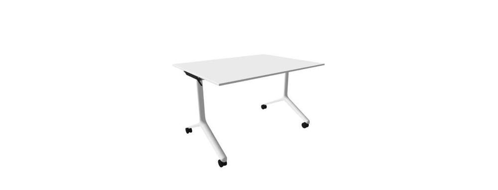Alba sklopný stůl - TIPPER DUO bílá, LTD 18 bílá, 1200x900x730
