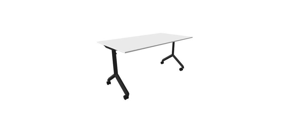 Alba sklopný stůl - TIPPER PRO černá, LTD 18 bílá, 1500x800x730
