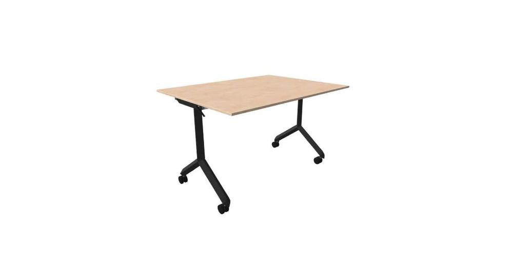 Alba sklopný stůl - TIPPER PRO černá, LTD 18 bříza, 1200x900x730