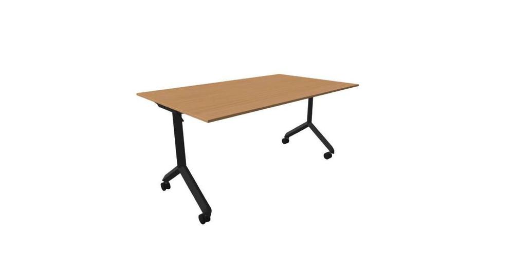 Alba sklopný stůl - TIPPER PRO černá, LTD 18 buk, 1500x900x730