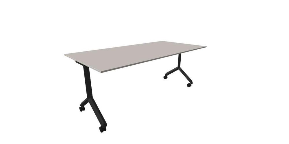 Alba sklopný stůl - TIPPER PRO černá, LTD 18 šedá, 1800x900x730