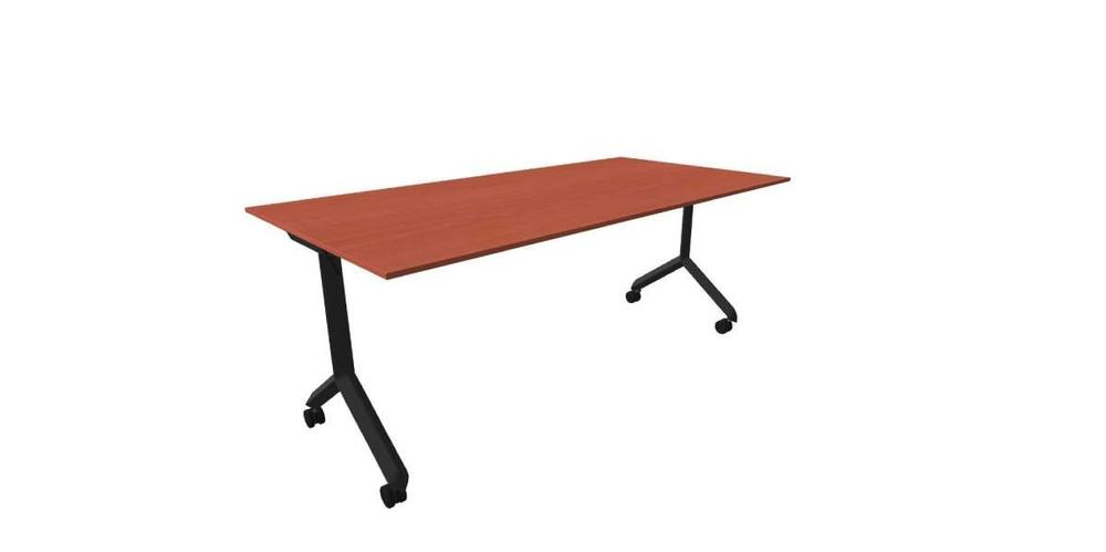 Alba sklopný stůl - TIPPER PRO černá, LTD 18 třešeň, 1800x900x730