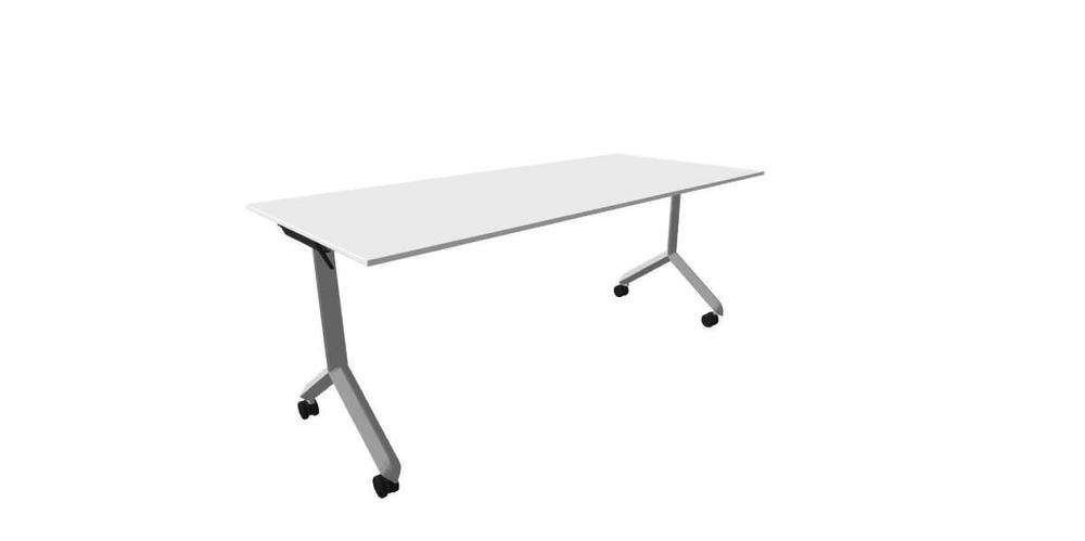 Alba sklopný stůl - TIPPER PRO šedá, LTD 18 bílá, 1800x800x730
